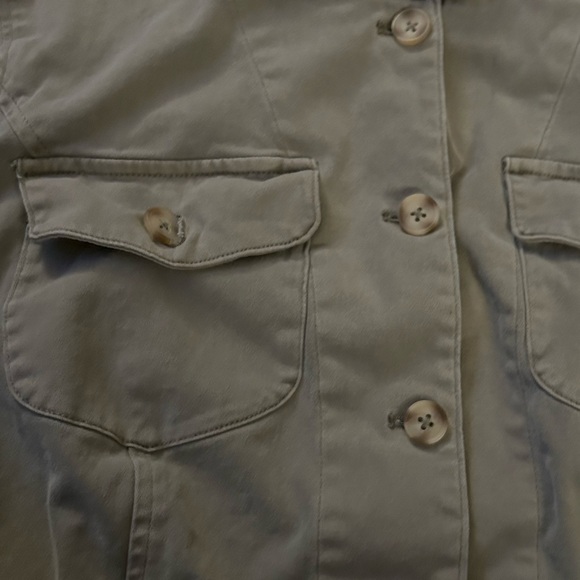 Torrid Peplum Twill Utility Military Jacket Size 4X - Picture 5 of 9